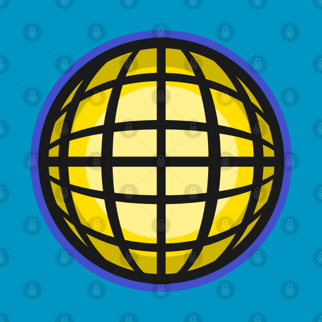 Planeteer Globe by Zapt Art