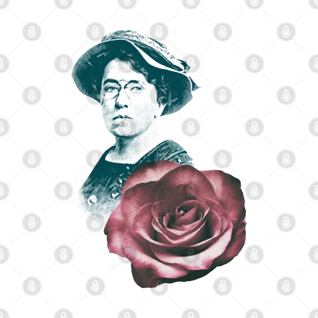 Emma Goldman, a Feminist & Social Justice Activist by JMM Designs