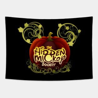 HMS Pumpkin with Vines Logo Tapestry