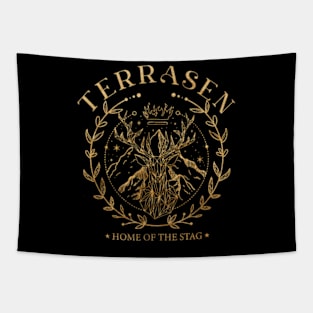 Terrasen Home Of The Stag, Throne of Glass Book Lover Tapestry