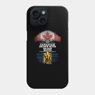 Canadian Grown With Bajan Roots - Gift for Bajan With Roots From Barbados Phone Case