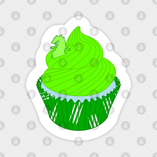 Reptar Cupcake Magnet by CoreyUnlimited