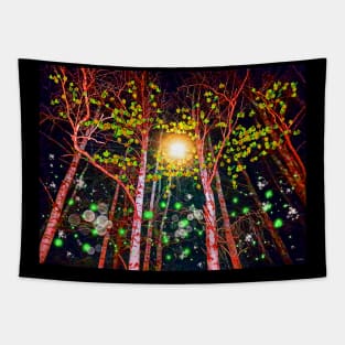 Fireflies in the Forest Tapestry