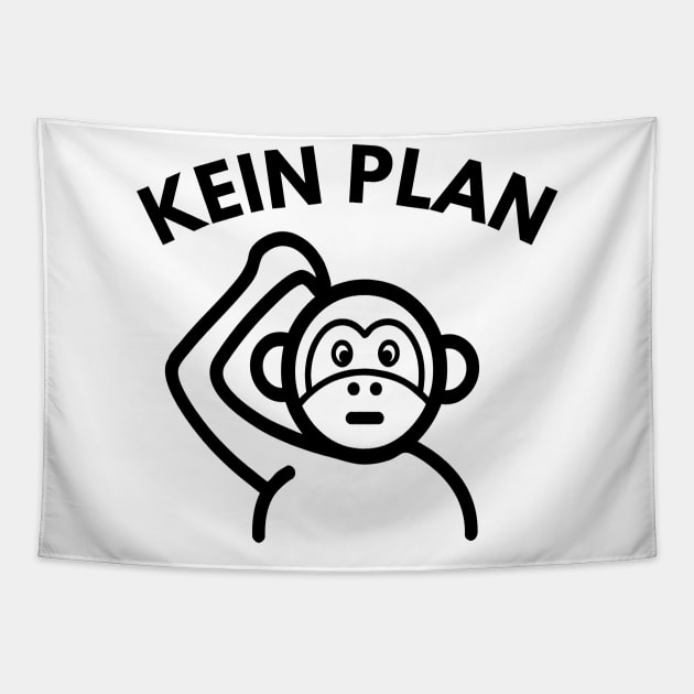 kein plan Tapestry by FromBerlinGift