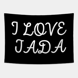 I LOVE JADA Tapestry