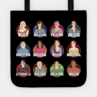 Y2K All Characters - season 1 order - Johnno blocked Tote