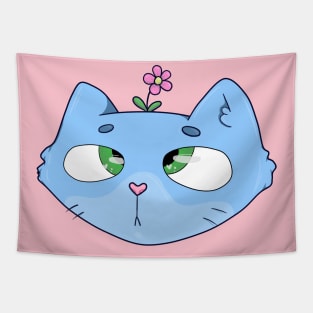 Flower Cat Tapestry