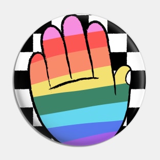 I'm here! Rainbow Lgbtiq+ Pin