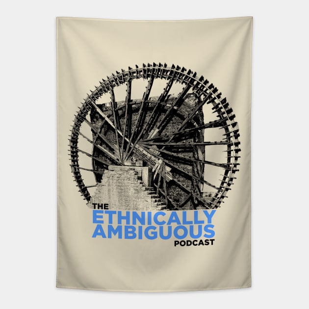 Water Wheel Tapestry by Ethnically Ambiguous