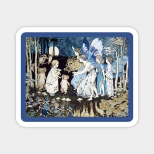 Meeting the Fairies - Ida Rentoul Outhwaite Magnet