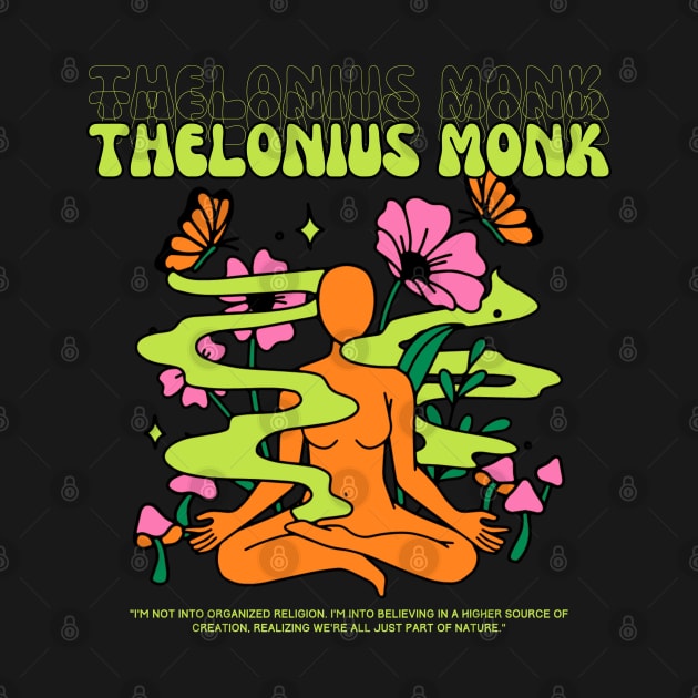 Thelonious Monk // Yoga by Mamamiyah