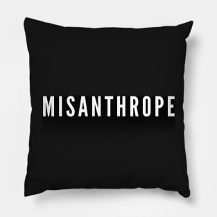 Misanthrope Bold Pillow