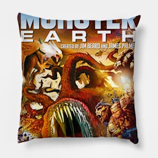 War for Monster Earth Pillow