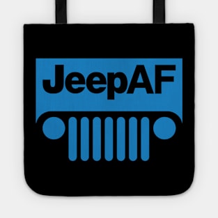 Jeep AF Wrangler Light Blue Tote