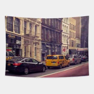 SoHo Streets Manhattan New York City Tapestry