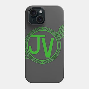 TheJohnnyVic Logo Green Clear Background by Lawrence n Sunset Phone Case