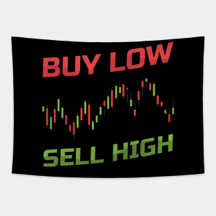 Sell High - Buy Low Sell High Forex Stock Trading Trader Tapestry