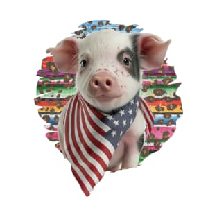 Patriotic Piglet T-Shirt