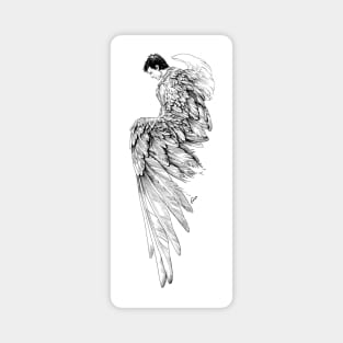 Castiel's wings Magnet