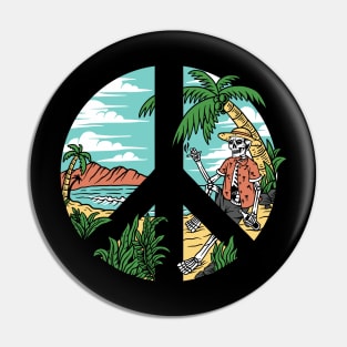 Peaceful Vacation Pin