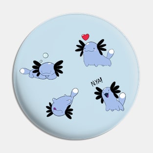 Axolotl Group Pin