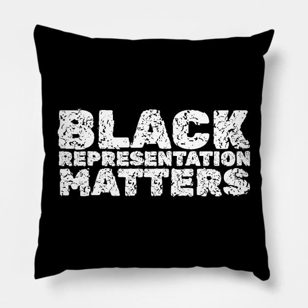 Black Representation Matters Pillow by KanysDenti