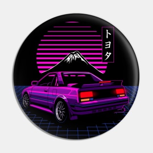 MR-2 80s Vaporwave Pin