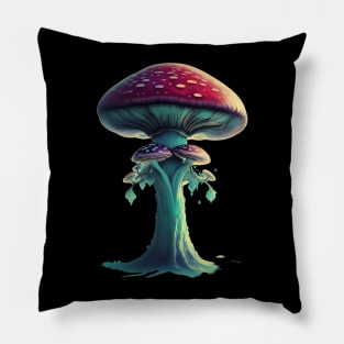 Psychedelic fly agaric Pillow