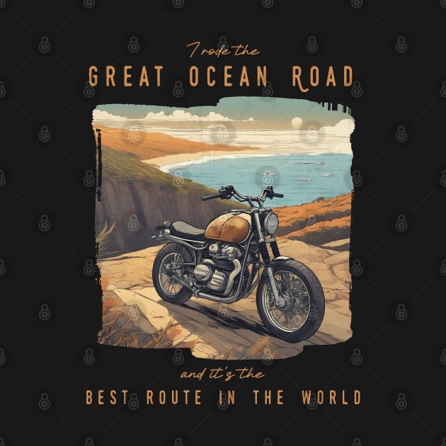 I rode the Great Ocean Road and it is the best motorcycle route in the world by Bikerkulture