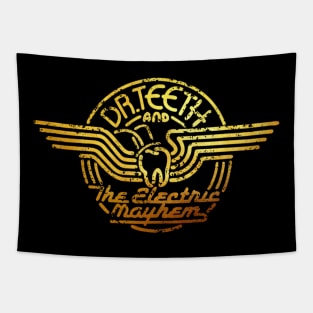 DR. TEETH Gold Tapestry