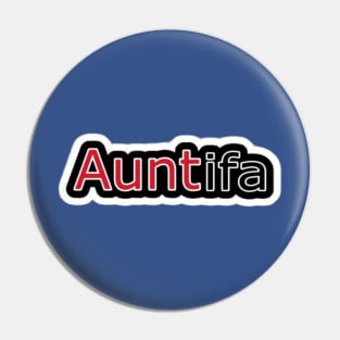 AUNTifa Sticker - Back Pin