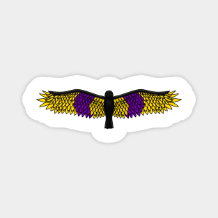 Fly With Pride, Raven Series - Intersex Magnet