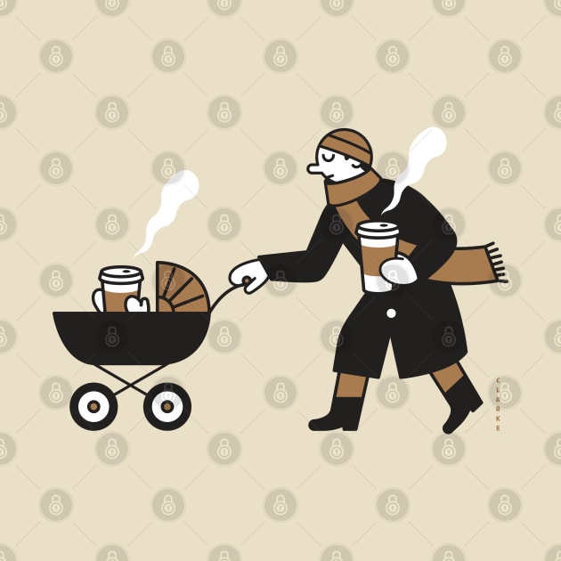 Caffeinated Baby Stroller by GregClarke