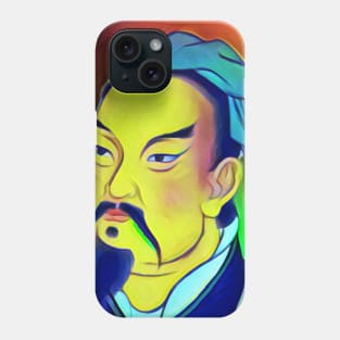 Sun Tzu Colourful Portrait | Sun Tzu Artwork 6 Phone Case