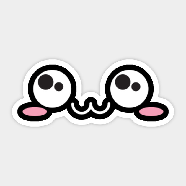 Kitty Face Funny Meme Print Meme Sticker Teepublic