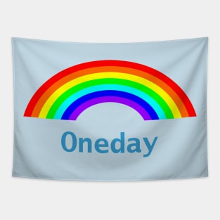 One Day Rainbow Tapestry