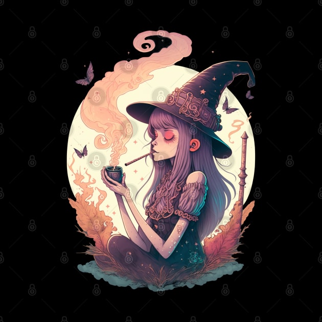 Smoking Witch by Cute Occult