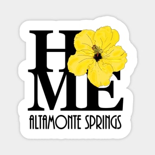 HOME Altamonte Springs Yellow Hibiscus Magnet