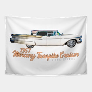 1957 Mercury Turnpike Cruiser 4 Door Hardtop Tapestry