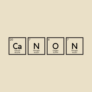 Canon Periodic Table T-Shirt