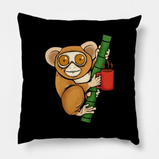 tarsier coffee Pillow