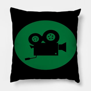 TFCC Dark Green Logo Pillow