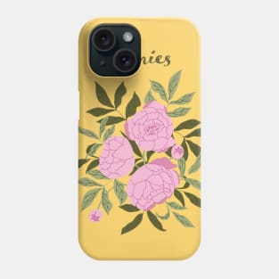 Peonies Phone Case