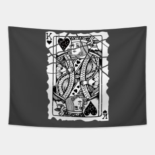 King of all hearts Tapestry