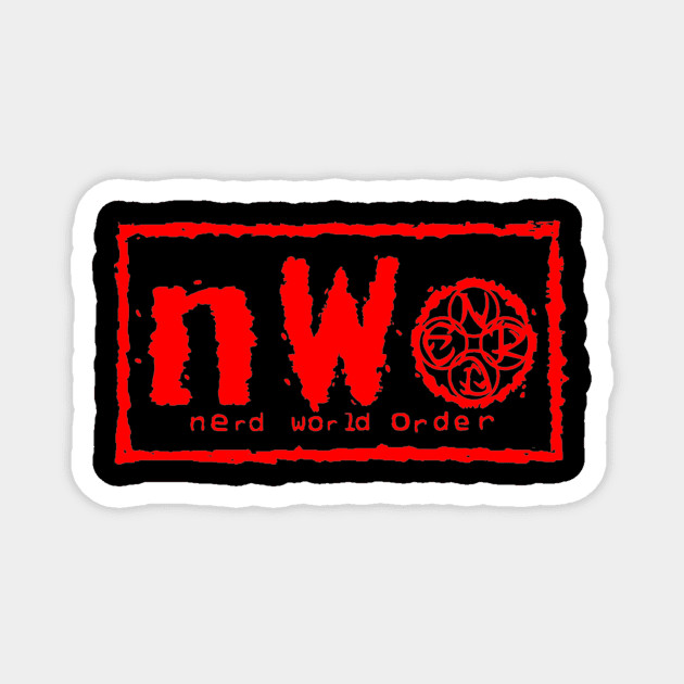 Wolf Pack NWO Magnet by TheNerdyEffect