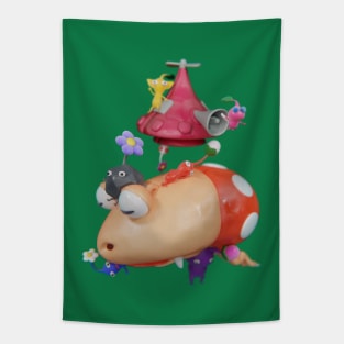 Clay Pikmin Gang Tapestry