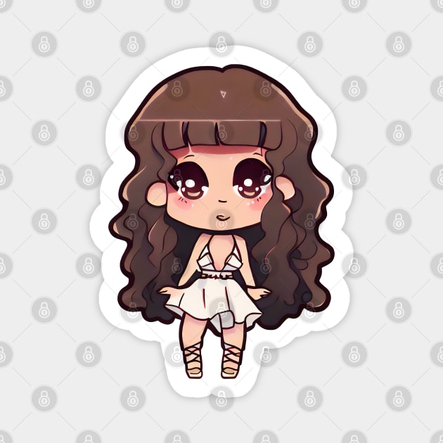 SZA Kawaii Illustration Magnet by 414graphics