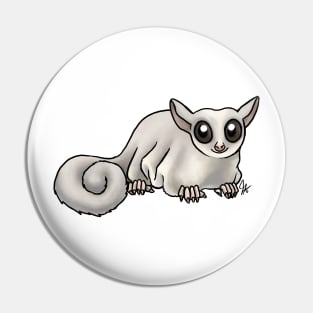 Mammal - Sugar Glider - Leucistic Pin