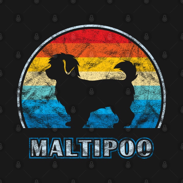 Maltipoo Vintage Design Dog by millersye