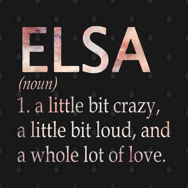 Elsa Girl Name Definition by ThanhNga